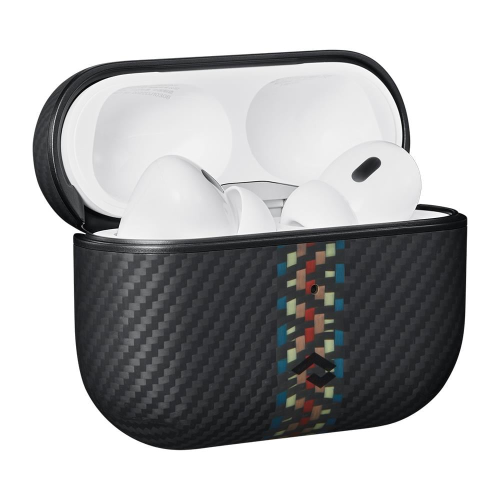 Apple Airpods Pro 2 Kılıf M-safe Şarj Özellikli 600D Aramid Fiber Pitaka Orchestra Serisi Rhapsody Kılıf