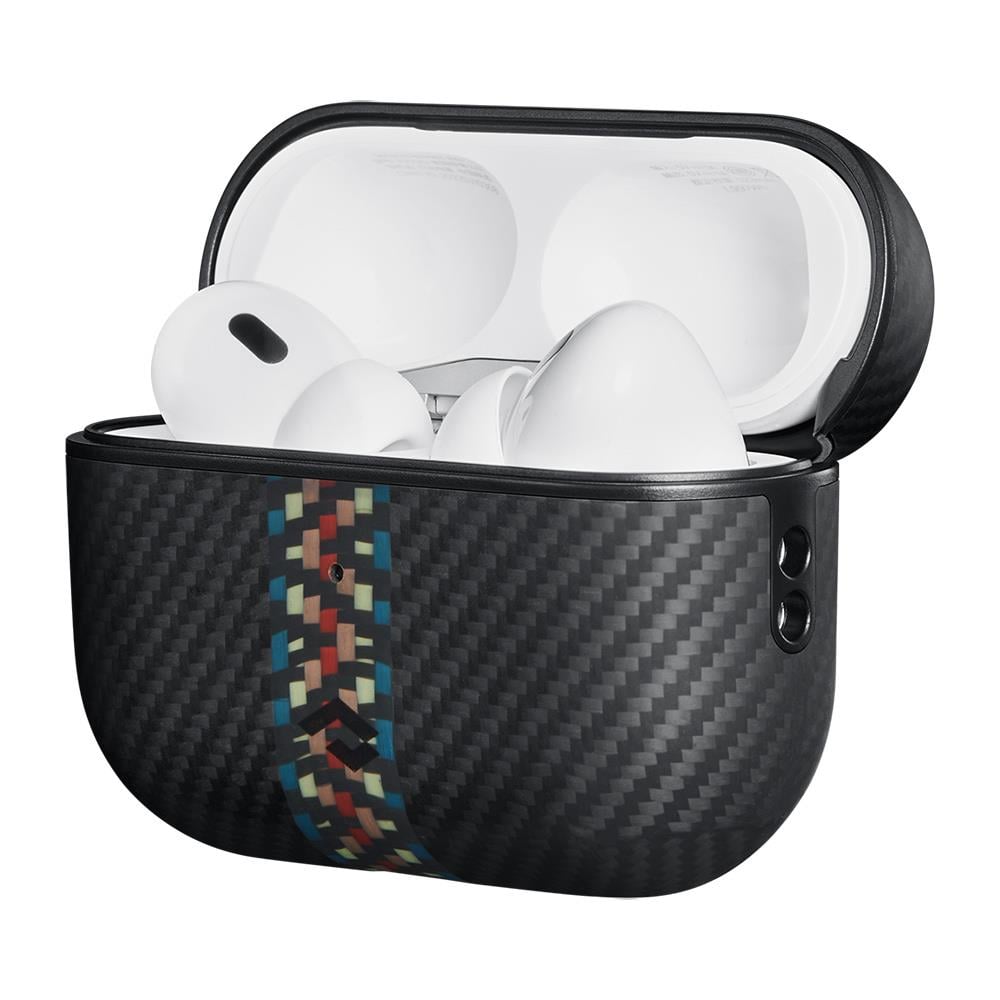 Apple Airpods Pro 2 Kılıf M-safe Şarj Özellikli 600D Aramid Fiber Pitaka Orchestra Serisi Rhapsody Kılıf