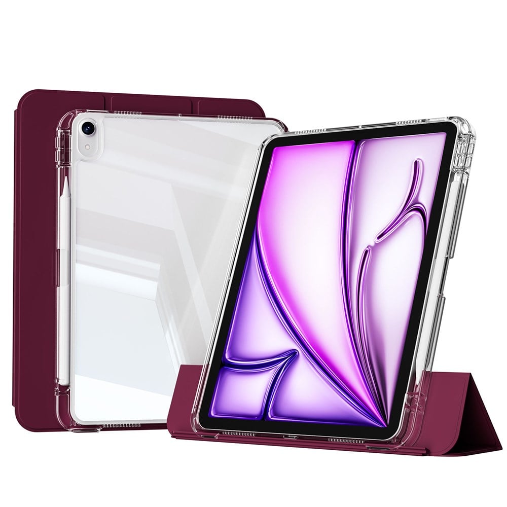 ​Apple iPad Air 11 2024 Kılıf Magnetik Ayrılabilen Airbagli Zore Sliding Tablet Kılıfı