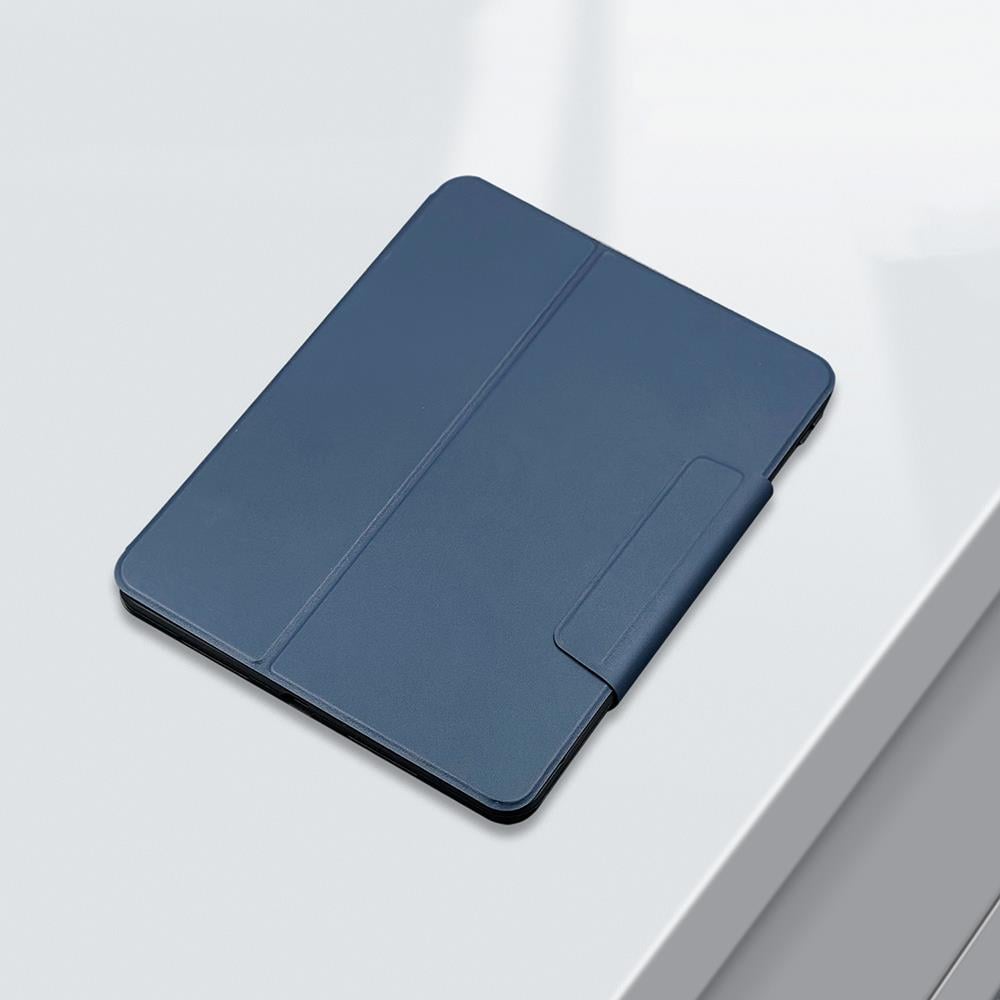 Apple iPad Air 11 2024 Raptic Spin Detachable Folio PU Ayrılabilir Kalem Bölmeli Standlı Kılıf