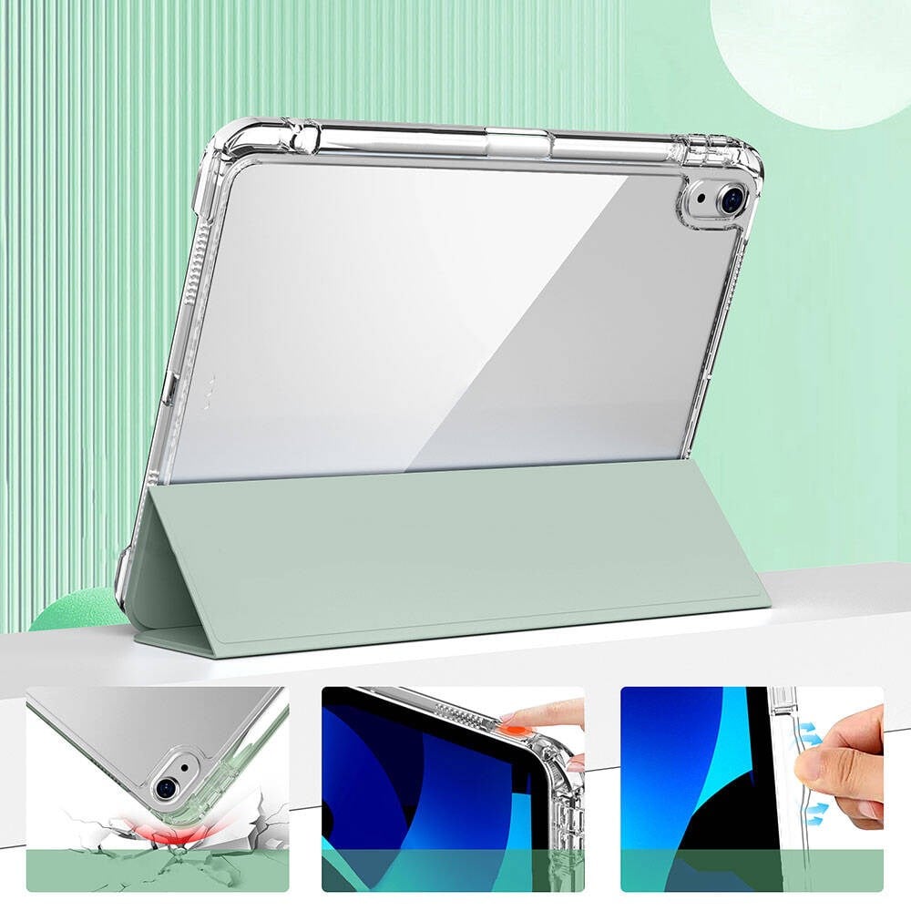 Apple iPad Air 11 2025 M3 Kılıf Magnetik Ayrılabilen Airbagli Zore Sliding Tablet Kılıfı