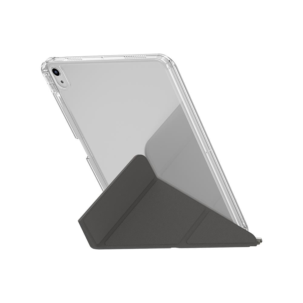 Apple iPad Air 11.Nesil 2025 Kılıf Skinarma Kalemlikli Arkası Şeffaf Standlı Magnetik Zeta Kılıf