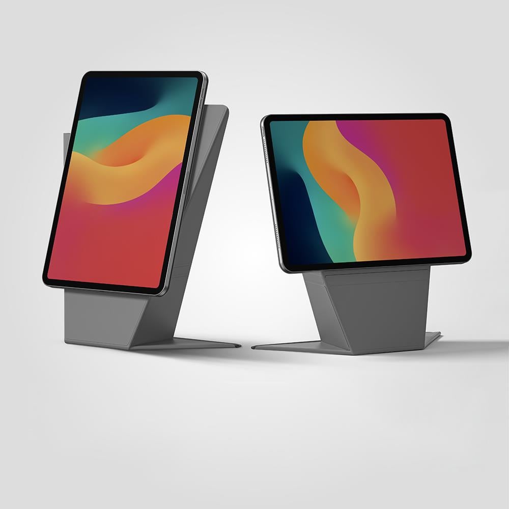 Apple iPad Air 13 2024 Amazingthing Matte Pro Mag Folio Katlanabilir Magnetik Standlı Kılıf