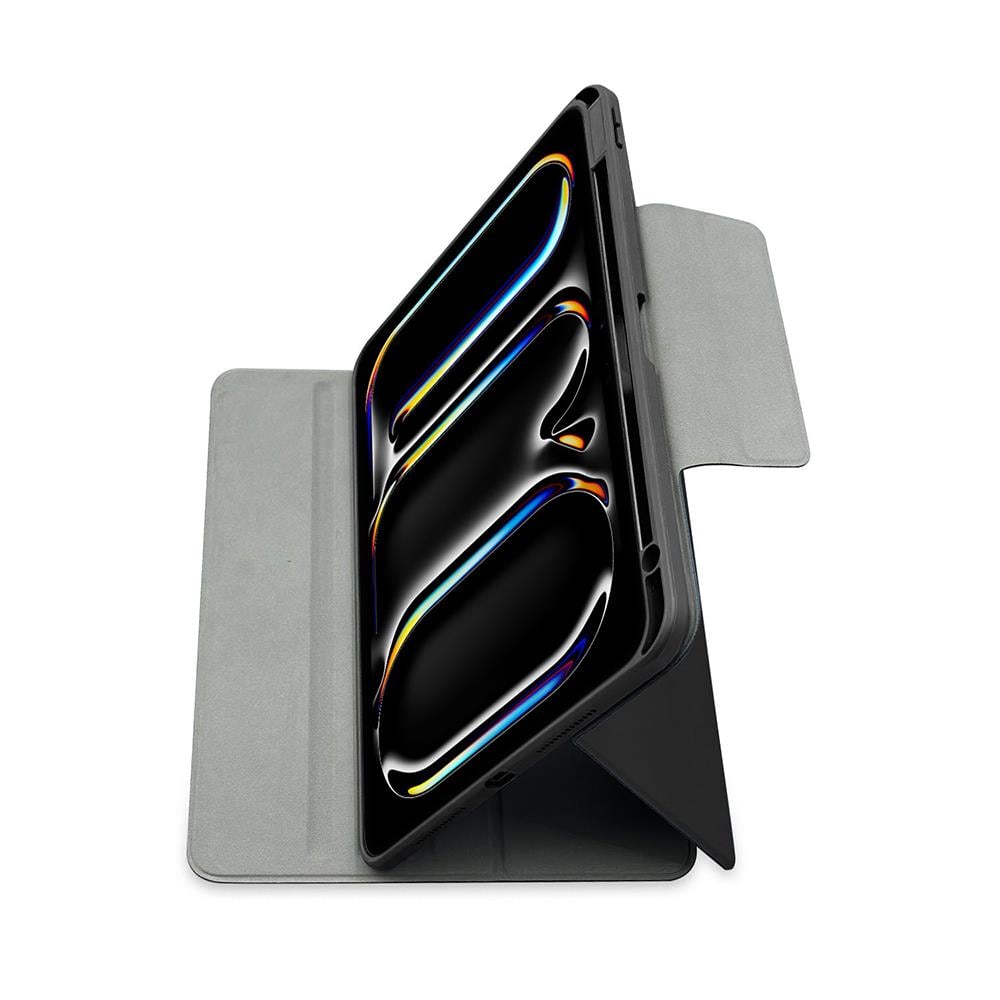 Apple iPad Pro 11 2024 Raptic Spin Detachable Folio PU Ayrılabilir Kalem Bölmeli Standlı Kılıf