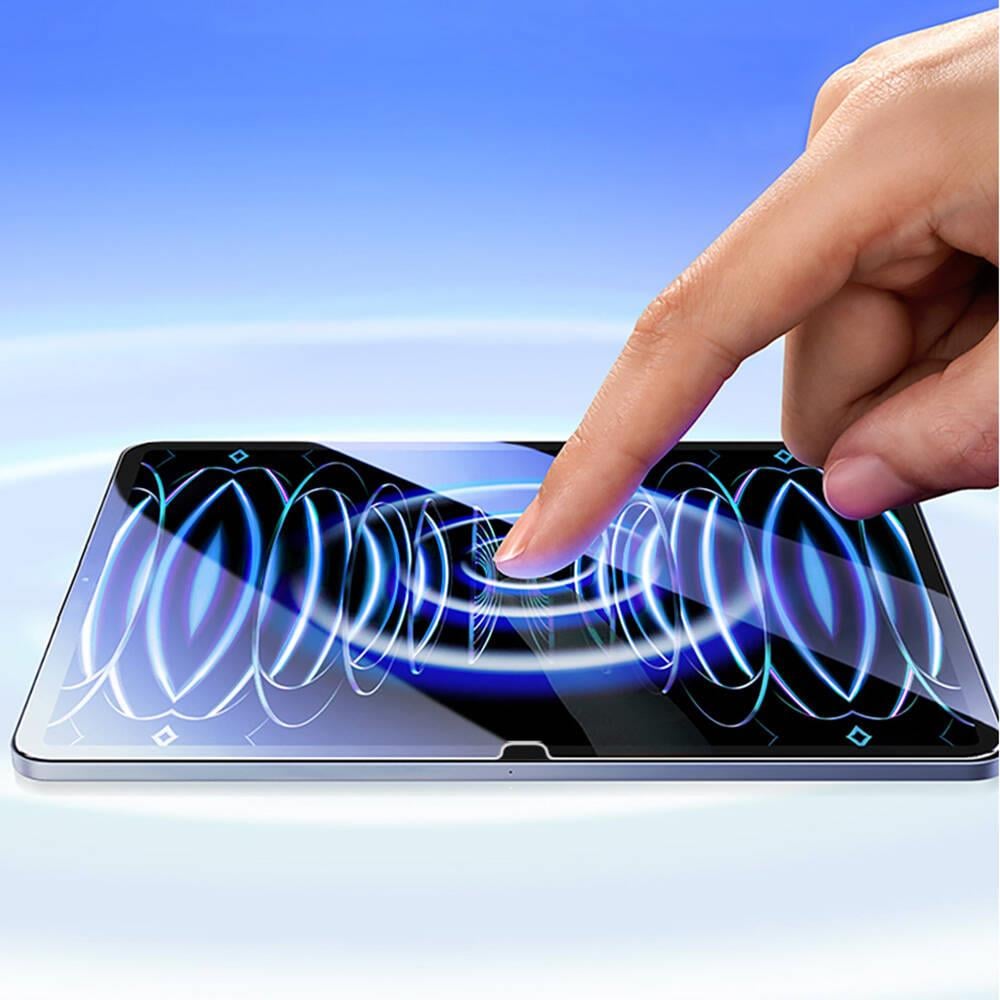 Apple iPad Pro 11 2025 M5 Wiwu Wi-GQ003 iVista Serisi Oleofobik HD Temperli Cam Ekran Koruyucu