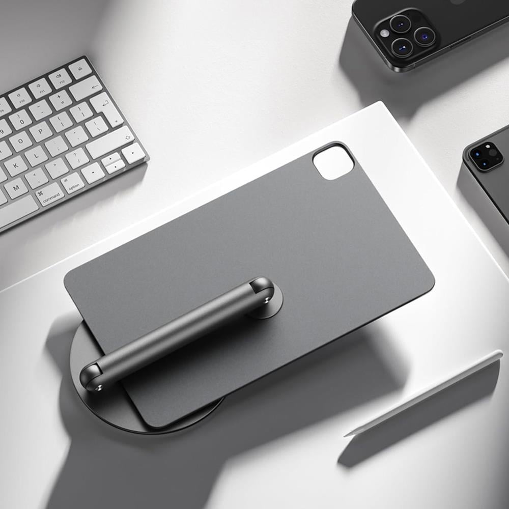 Apple iPad Pro 13 2024 Wiwu ZM-310 360 Derece Dönebilen Magnetik Başlıklı Tablet Standı