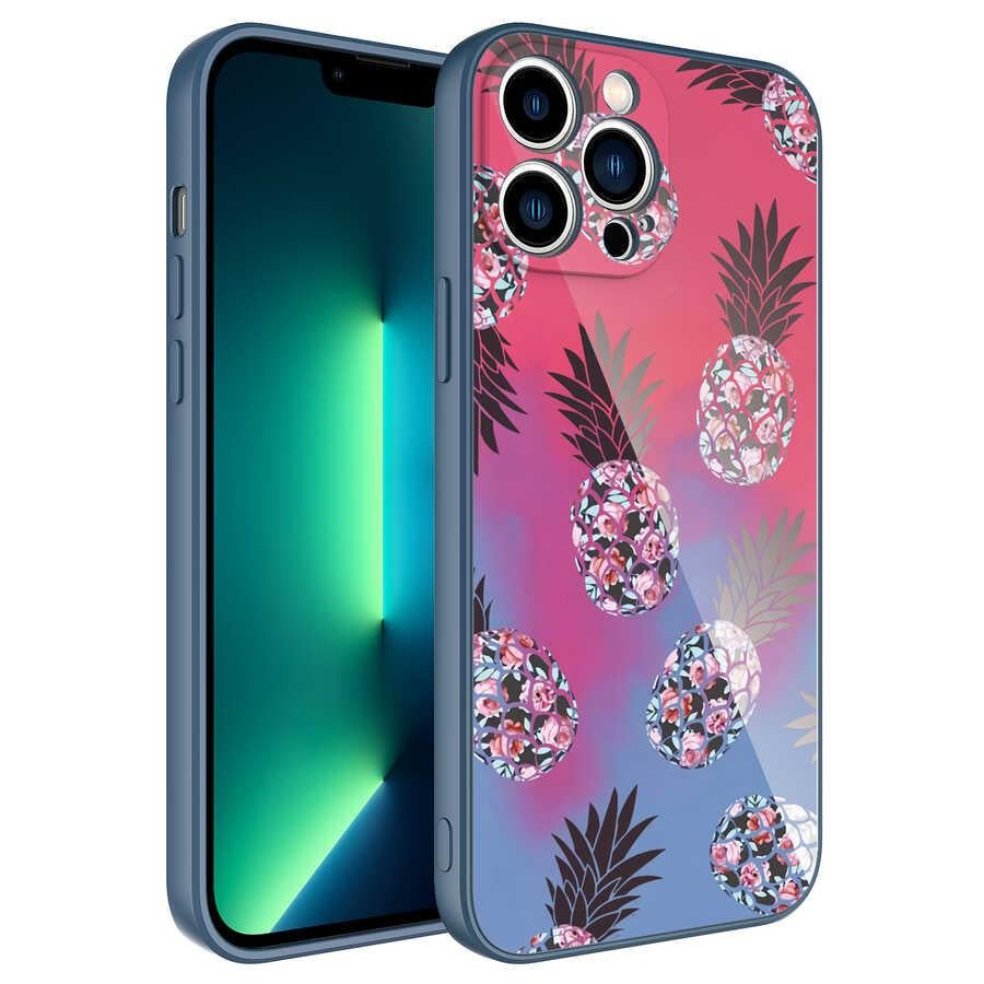 Apple iPhone 11 Pro Kılıf Kamera Korumalı Desenli Sert Silikon Zore Epoksi Kapak