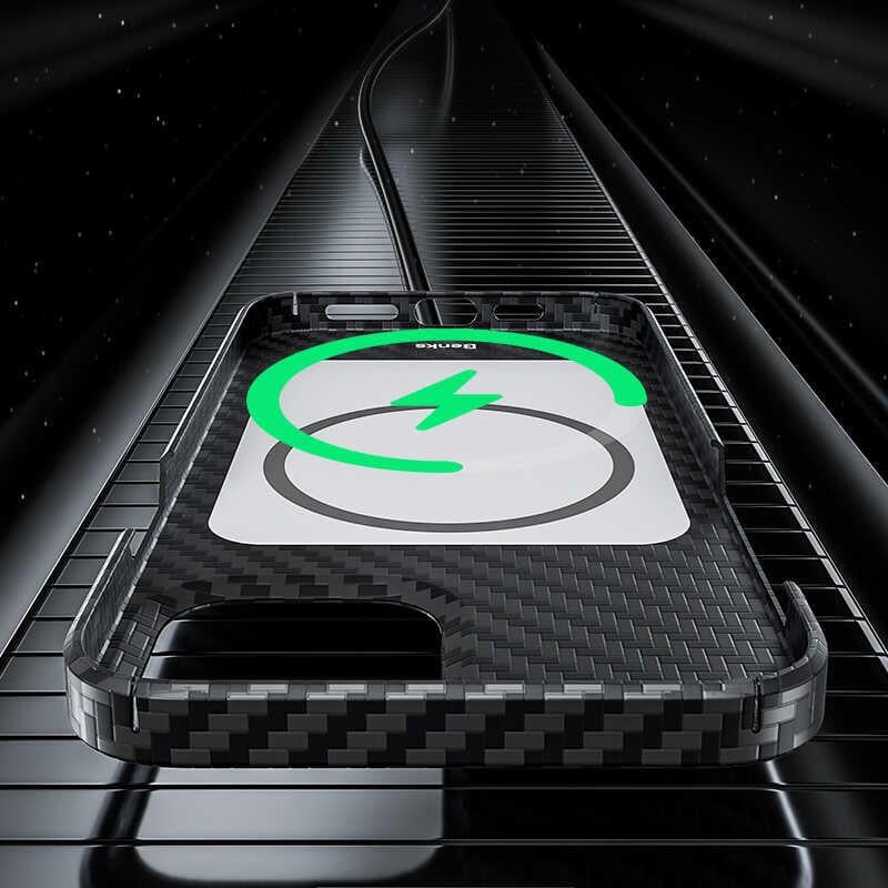Apple iPhone 13 Kılıf Benks Aramid M-safe 3 in 1 Set