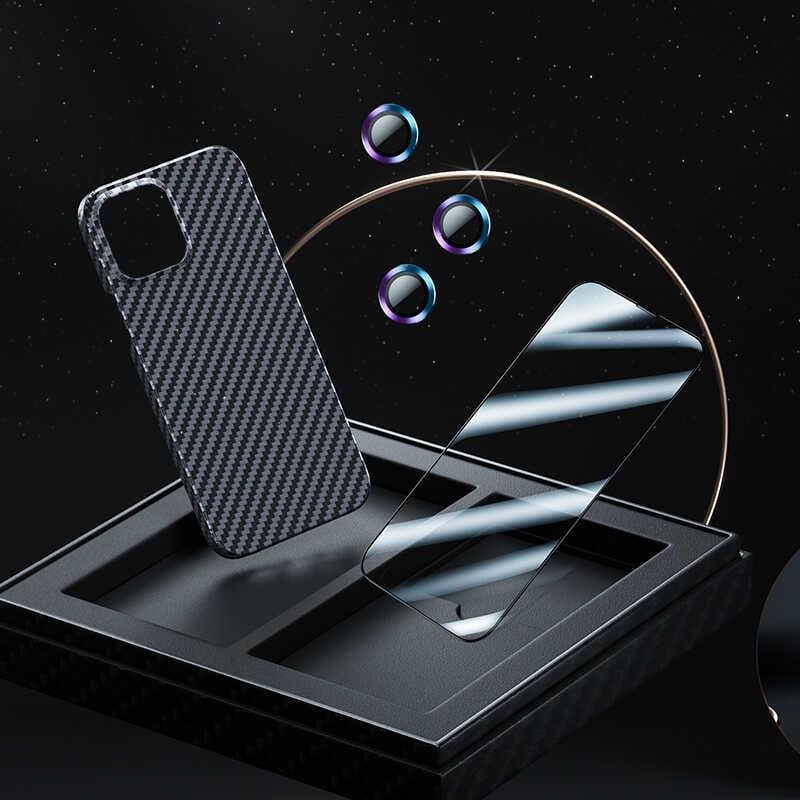 Apple iPhone 13 Kılıf Benks Aramid M-safe 3 in 1 Set