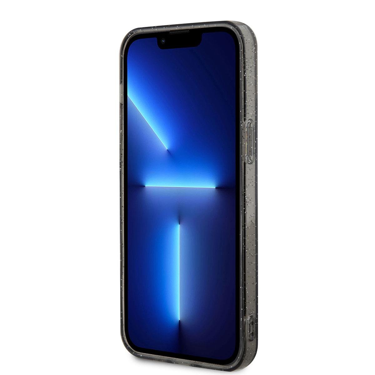 Apple iPhone 13 Pro Kılıf GUESS M-safe Şarj Özellikli Glitter Kapak