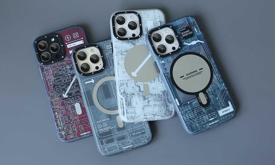 Apple iPhone 13 Pro Kılıf YoungKit Technology Serisi Kapak