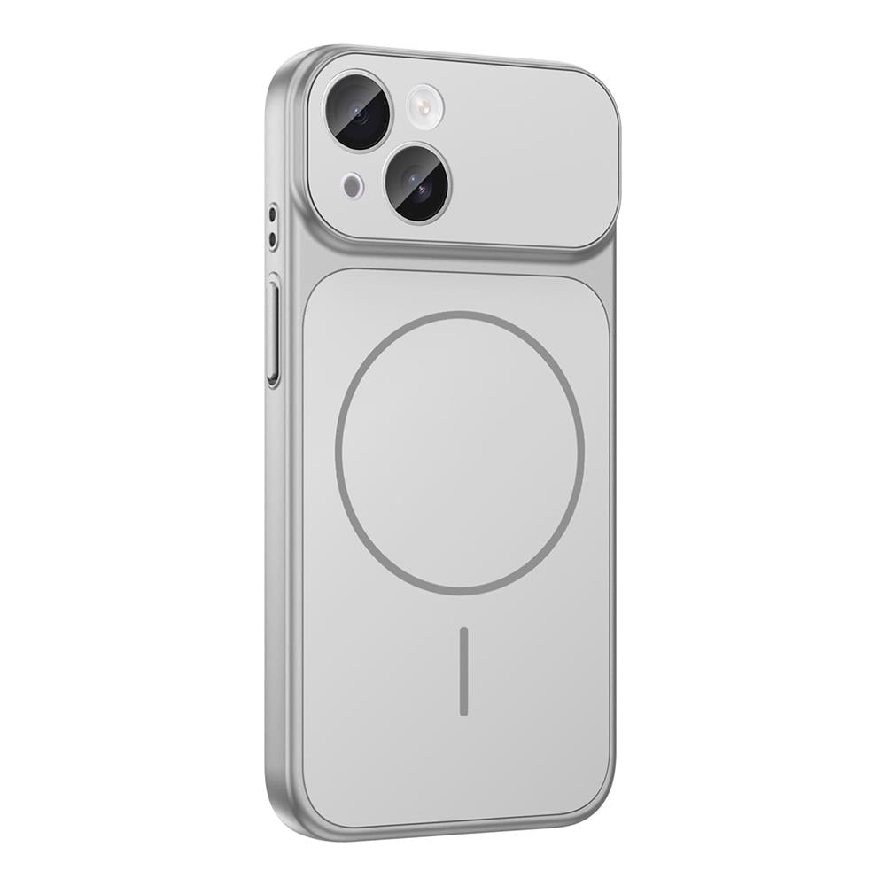 Apple iPhone 14 Kılıf Zore M-Safe Şarj Özellikli Kamera Korumalı Formen Kapak