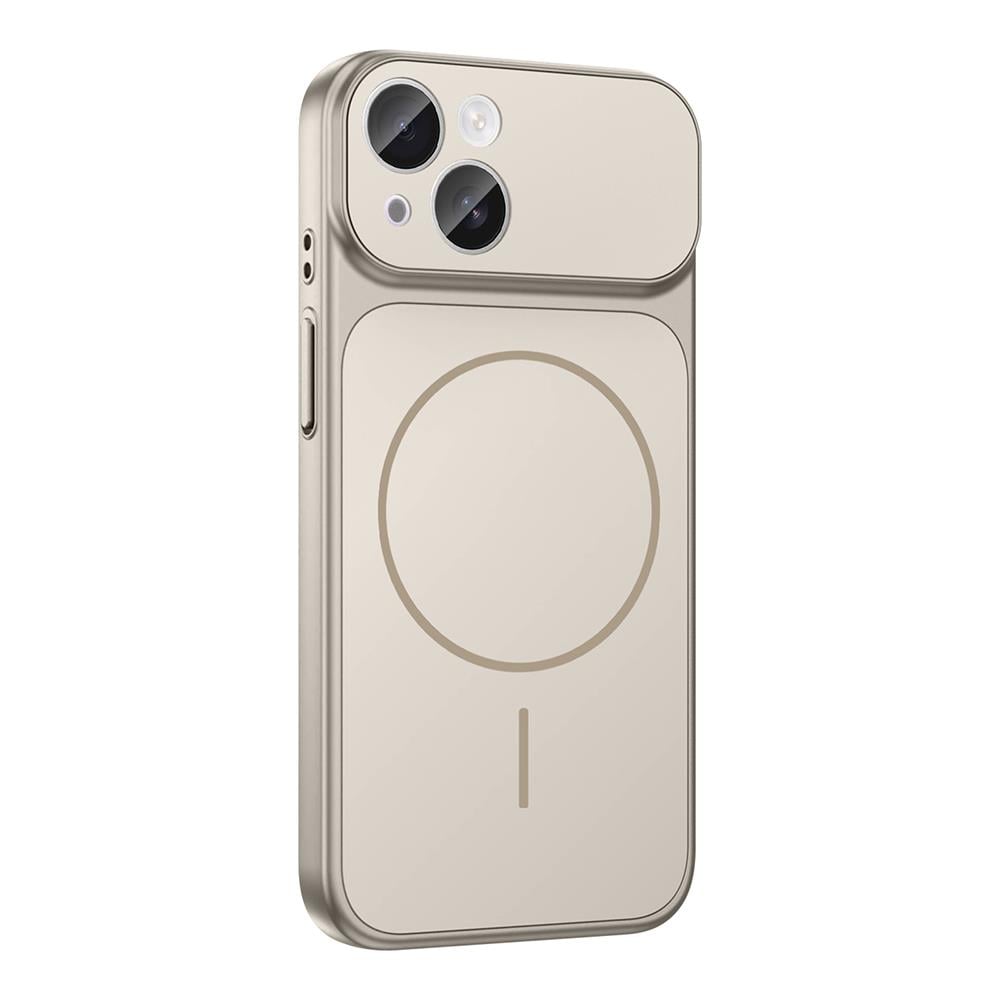 Apple iPhone 14 Kılıf Zore M-Safe Şarj Özellikli Kamera Korumalı Formen Kapak
