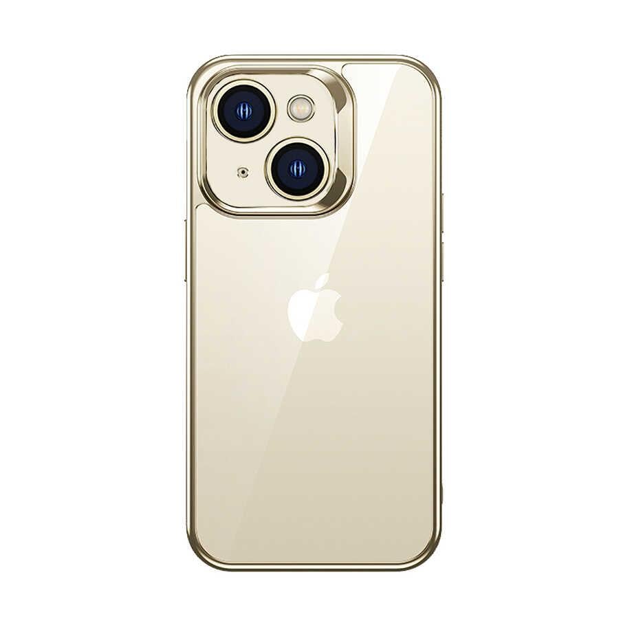 Apple iPhone 14 Plus Kılıf Benks Electroplating TPU Kapak Ekran Koruyucu Hediyeli