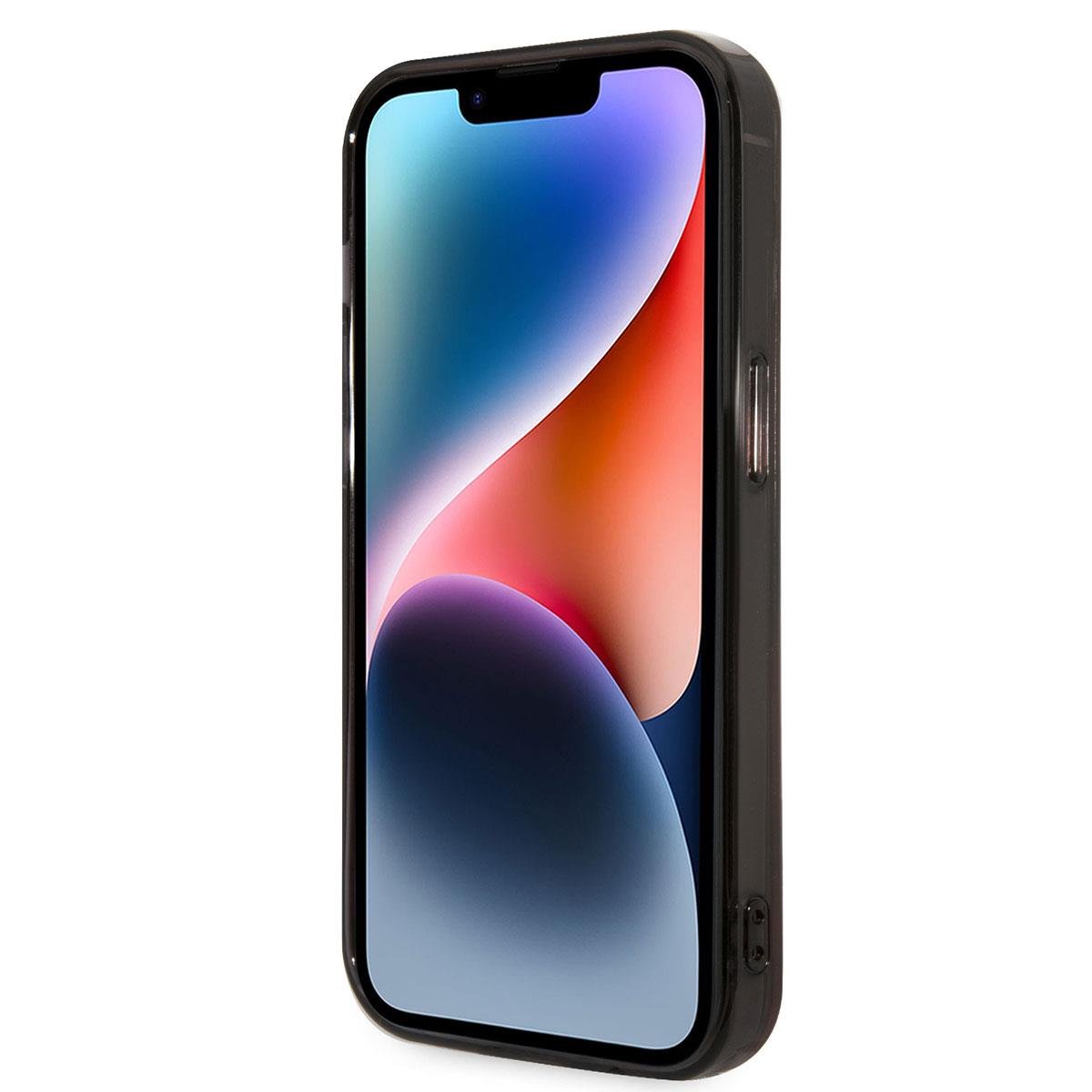 Apple iPhone 14 Pro Kılıf Ferrari Orjinal Lisanslı M-safe Şarj Özellikli Yatay Çizgili Dizayn Kapak