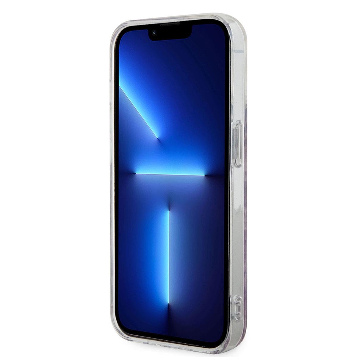 Apple iPhone 14 Pro Kılıf GUESS M-safe Şarj Özellikli Leopar Desenli Kapak