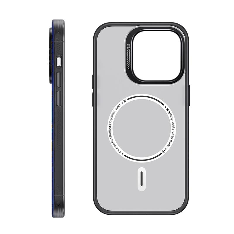 Apple iPhone 14 Pro Max Kılıf M-safe Şarj Özellikli Benks Casebang Memory & Meditation Kapak