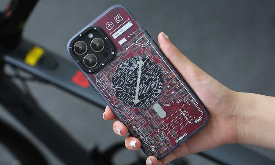 Apple iPhone 14 Pro Max Kılıf M-safe Şarj Özellikli YoungKit Technology Serisi Kapak