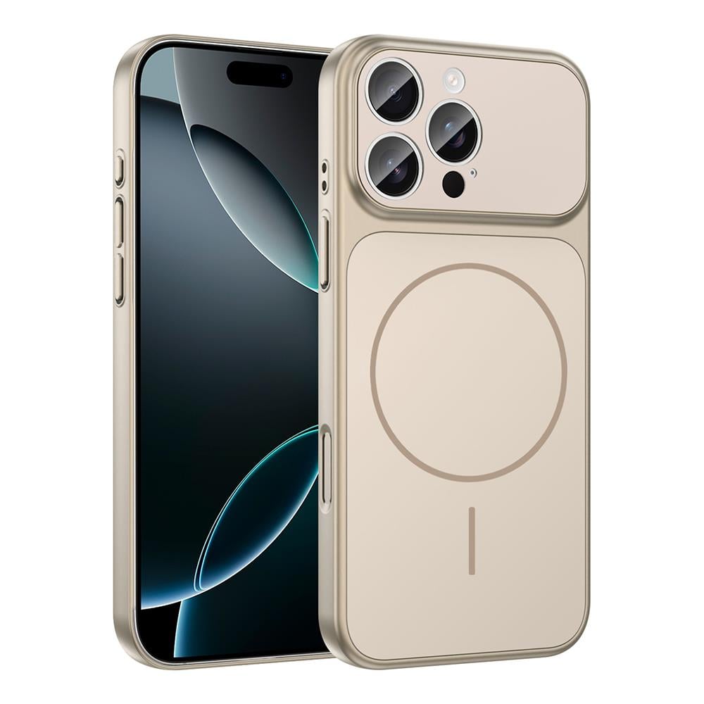 Apple iPhone 14 Pro Max Kılıf Zore M-Safe Şarj Özellikli Kamera Korumalı Formen Kapak