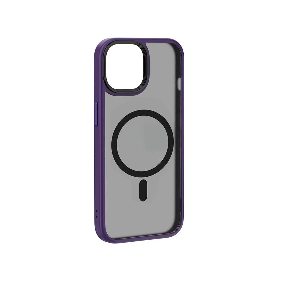 Apple iPhone 15 Plus Kılıf Wiwu FGG-011 M-safe Şarj Özellikli Kamera Korumalı Kapak