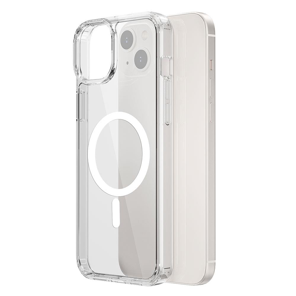 Apple iPhone 15 Plus Kılıf Wiwu MCC-101 Magnetic Crystal Sert PC Kapak