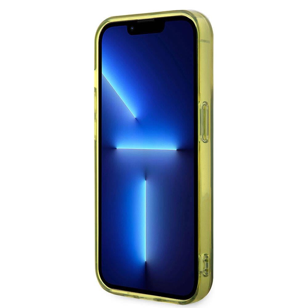 Apple iPhone 15 Pro Kılıf BMW M-safe Şarj Özellikli Transparan Tricolor Stripes Orjinal Lisanslı Kapak