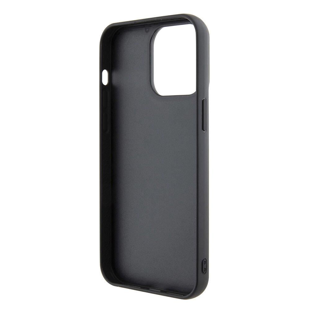 Apple iPhone 15 Pro Max Kılıf Guess Orjinal Lisanslı Pullu Arka Yüzey Metal Yazı Logolu Sequin Script Kapak