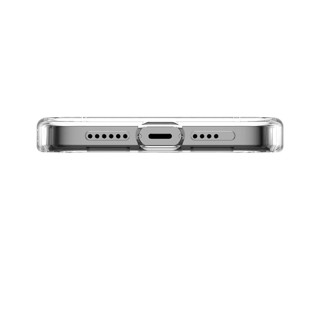 Apple iPhone 15 Pro Max Kılıf M-safe Şarj Özellikli Çizim Desenli Şok Önleyicili Şeffaf Lisanslı Switcheasy City-M Paris Kapak