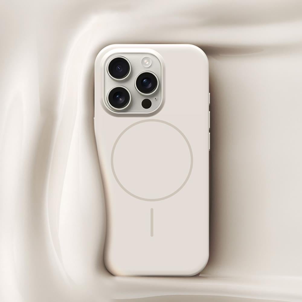 Apple iPhone 15 Pro Max Kılıf M-safe Şarj Özellikli Wlons Frego Kapak