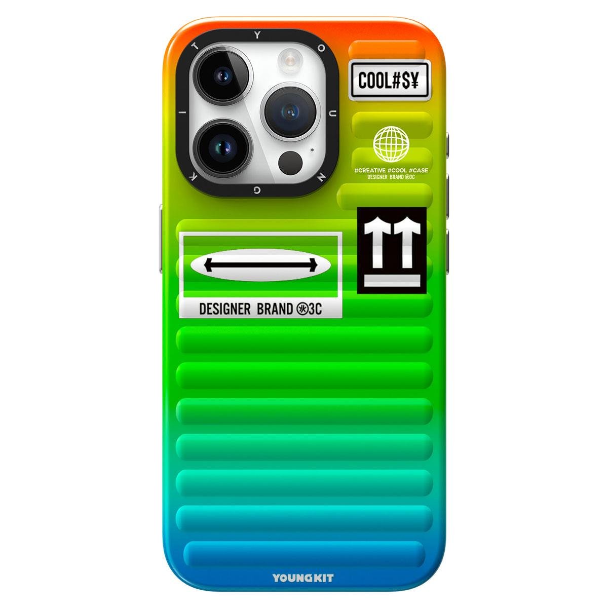 Apple iPhone 15 Pro Max Kılıf YoungKit The Secret Color Serisi Kapak