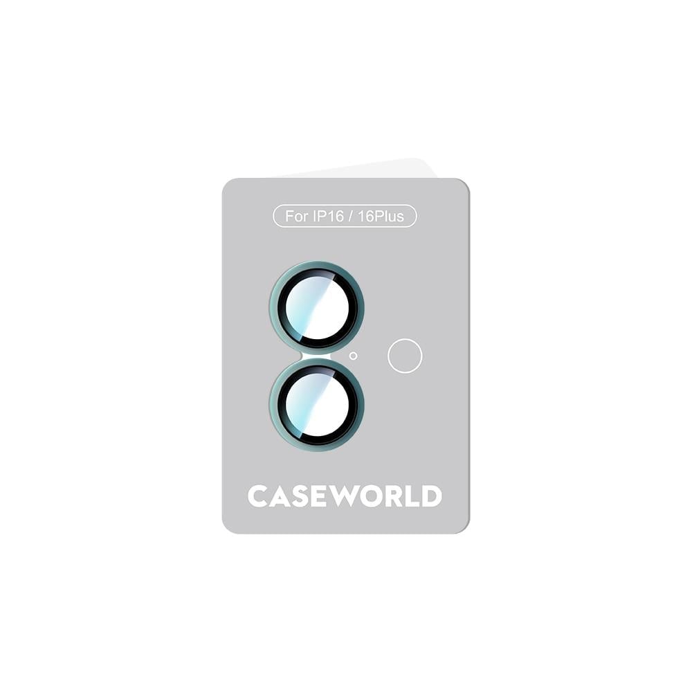 Apple iPhone 16 CaseWorld Alloy Two-Color Serisi Lens Koruyucu