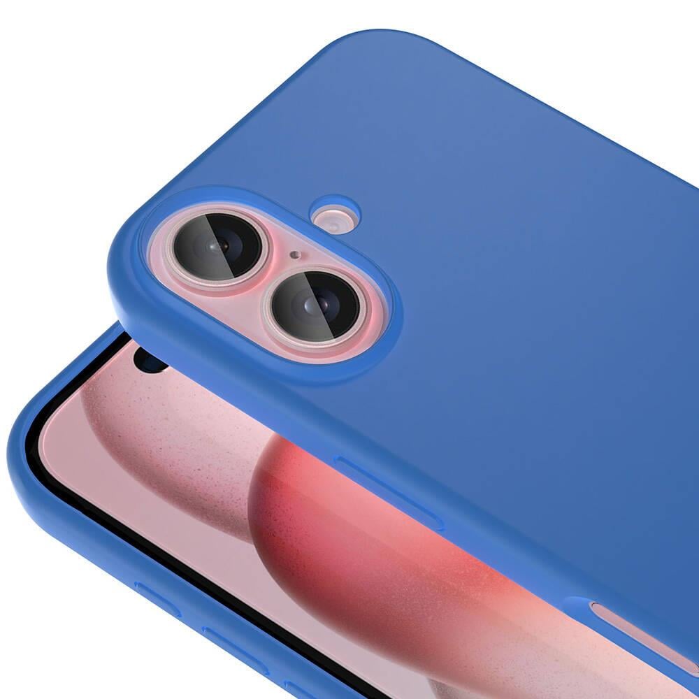 Apple iPhone 16 Kılıf M-safe Şarj Özellikli Sıvı Teknolojili Silinebilir Sert Zore Kivi Kapak
