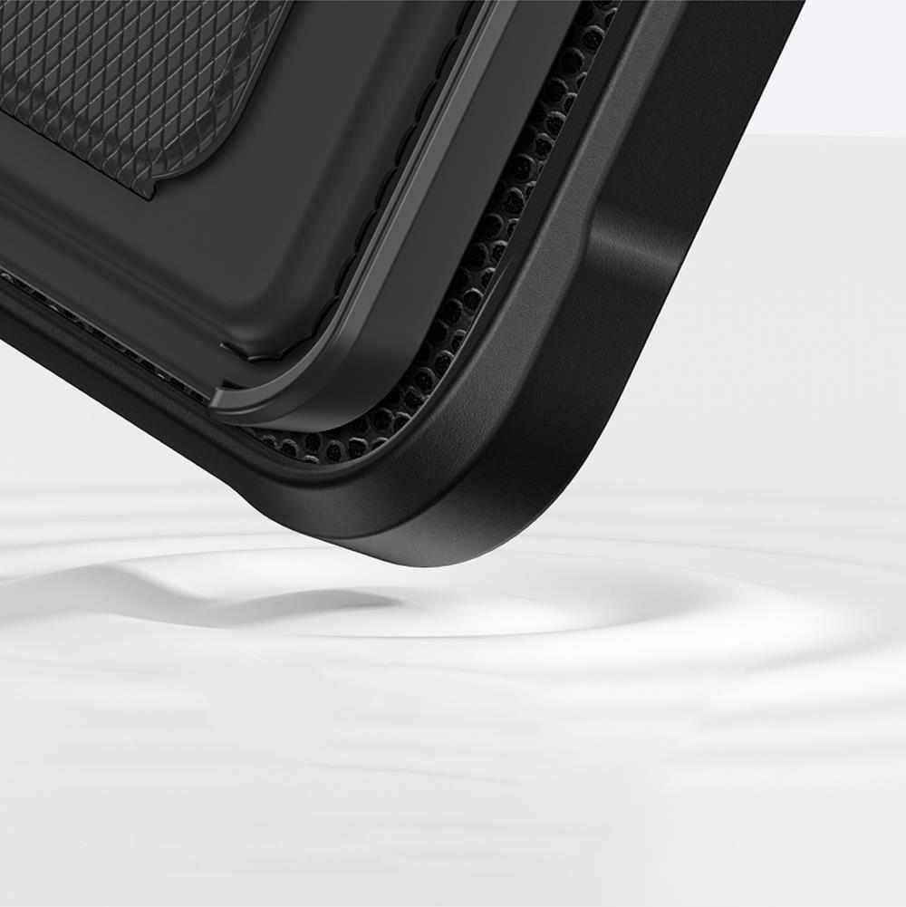 Apple iPhone 16 Kılıf M-safe Şarj Özellikli Standlı Kartlıklı Set Amazingthing Glamour Luxe Serisi Kapak