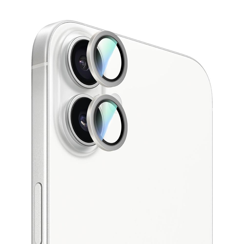 Apple iPhone 16 Plus CaseWorld Alloy Serisi Oleofobik Anti Reflective Kamera Lens Koruyucu