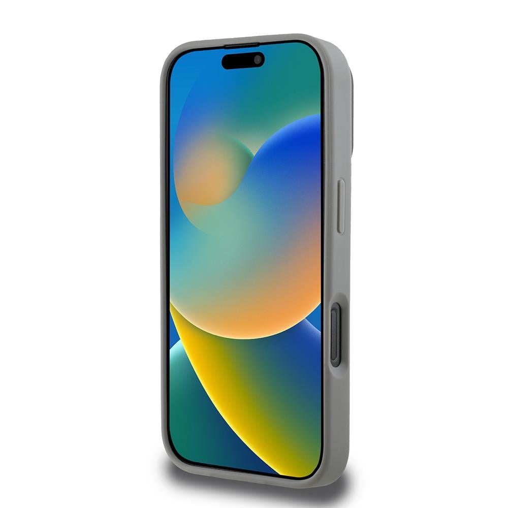 Apple iPhone 16 Pro Kılıf DKNY Orjinal Lisanslı M-safe Şarj Özellikli PU Deri Plain Kapak