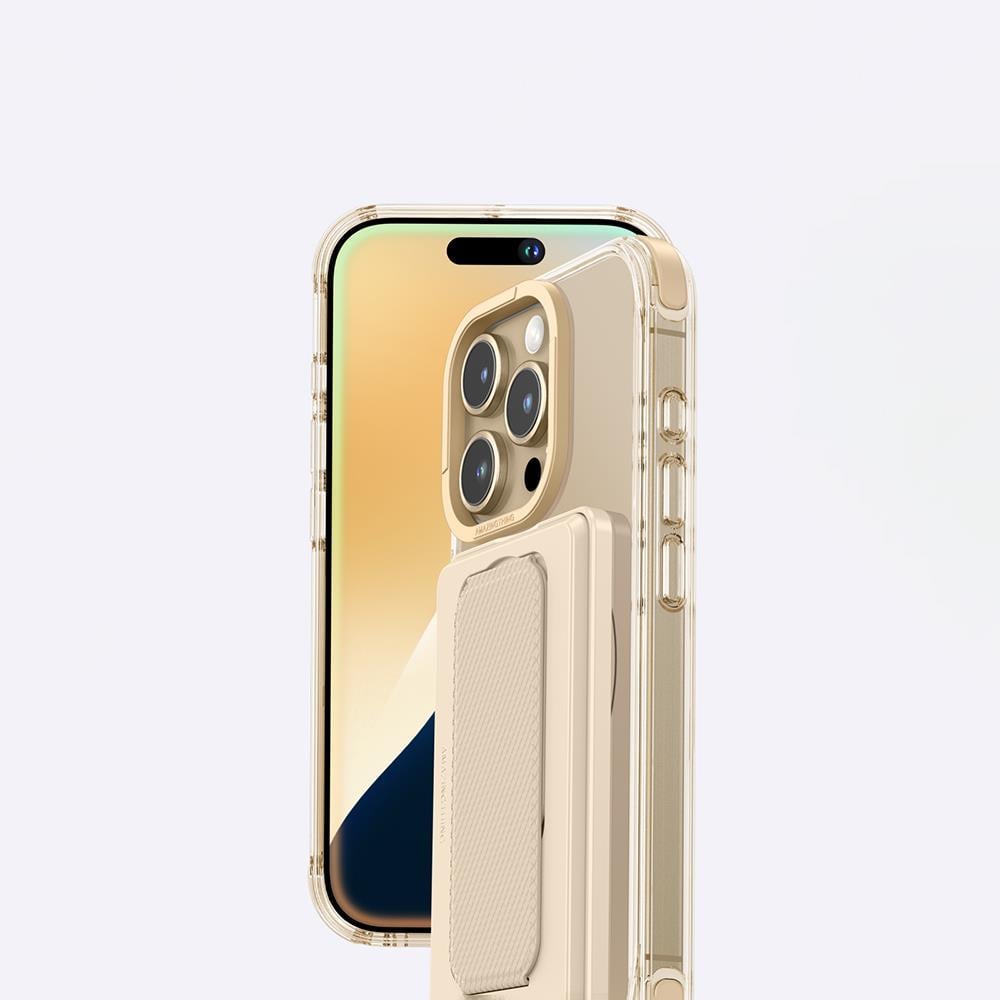 Apple iPhone 16 Pro Kılıf M-safe Şarj Özellikli Standlı Set Amazingthing Omni Adventure Serisi Kapak