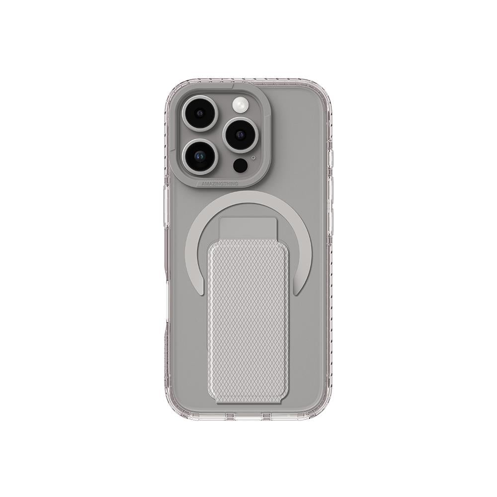 Apple iPhone 16 Pro Kılıf M-safe Şarj Özellikli Standlı Amazingthing Titan Pro Plus Kapak