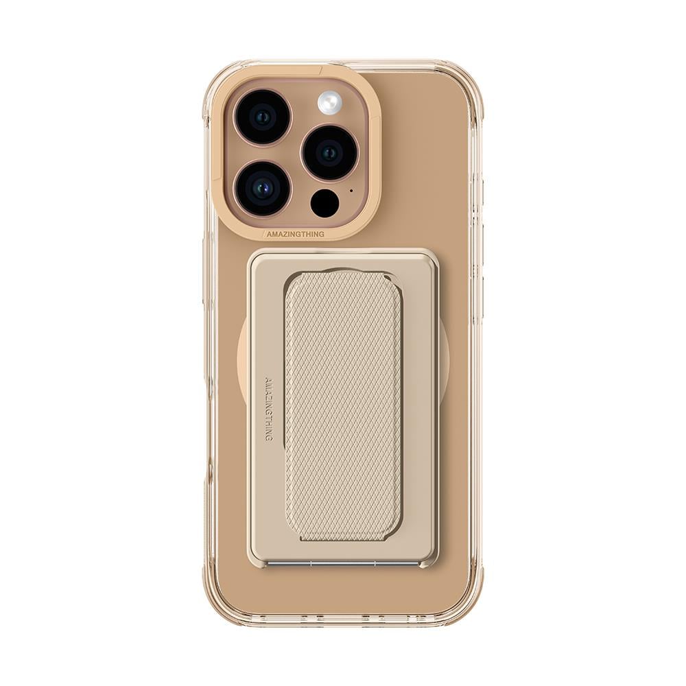 Apple iPhone 16 Pro Kılıf M-safe Şarj Özellikli Standlı Set Amazingthing Omni Adventure Serisi Kapak