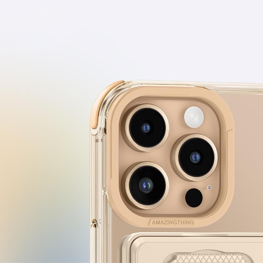 Apple iPhone 16 Pro Kılıf M-safe Şarj Özellikli Standlı Set Amazingthing Omni Adventure Serisi Kapak