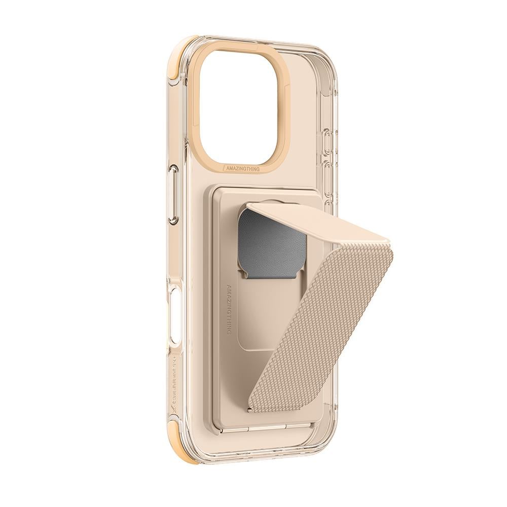 Apple iPhone 16 Pro Kılıf M-safe Şarj Özellikli Standlı Set Amazingthing Omni Adventure Serisi Kapak