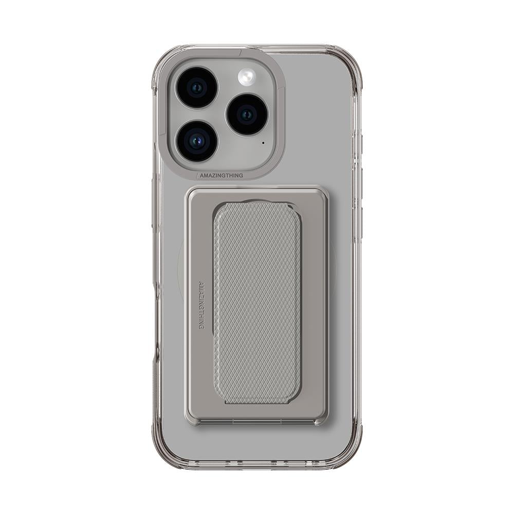 Apple iPhone 16 Pro Kılıf M-safe Şarj Özellikli Standlı Set Amazingthing Omni Adventure Serisi Kapak