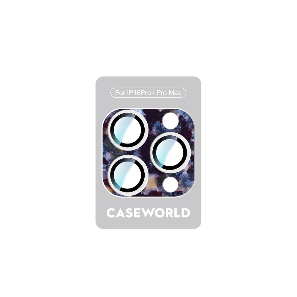 Apple iPhone 16 Pro Max CaseWorld Crystal Color Serisi Full Kamera Lens Koruyucu