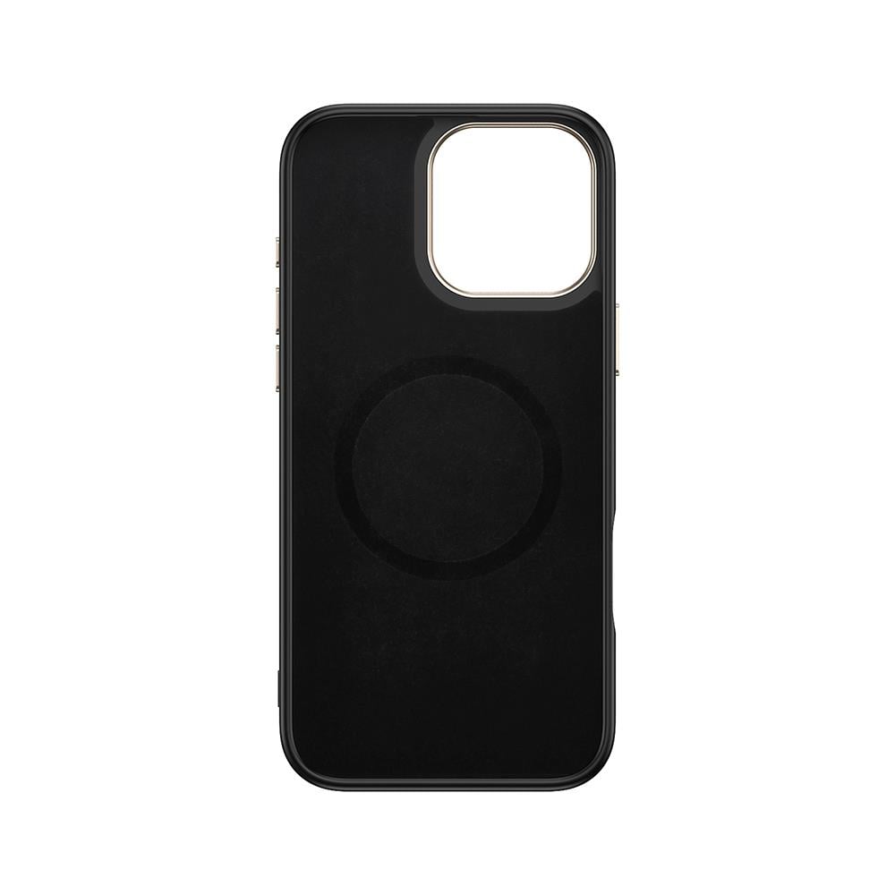 Apple iPhone 16 Pro Max Kılıf M-safe Şarj Özellikli Karbon Fiber Görünümlü Zore Antina Kapak