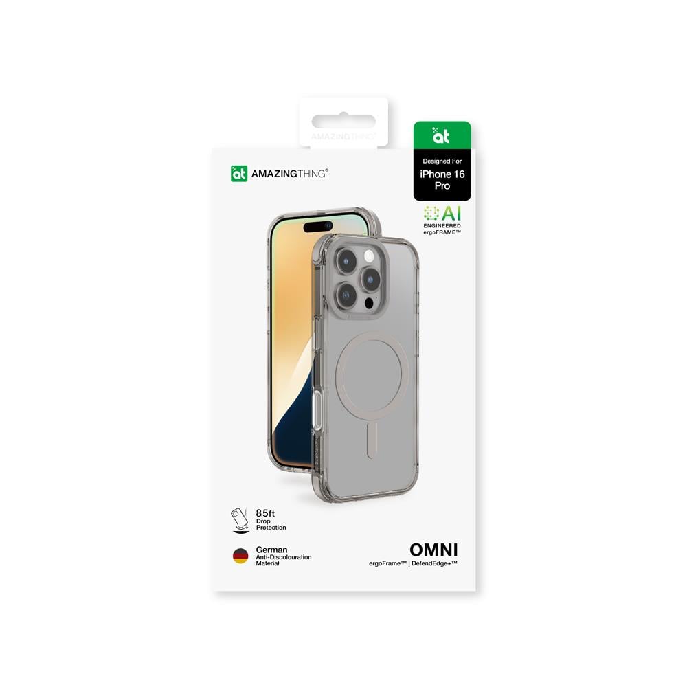 Apple iPhone 16 Pro Max Kılıf M-safe Şarj Özellikli Amazingthing Omni Serisi Kapak