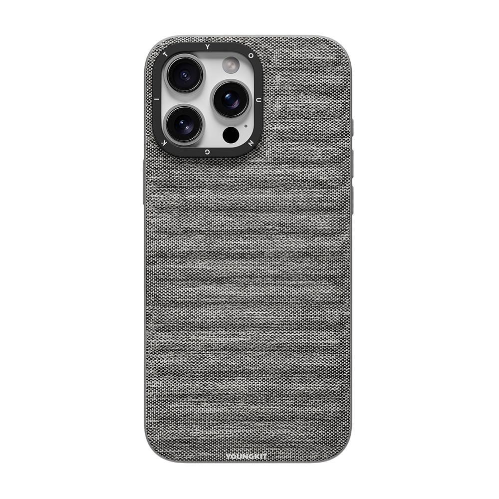 Apple iPhone 16 Pro Max Kılıf M-safe Şarj Özellikli Youngkit Canvas Serisi Kapak