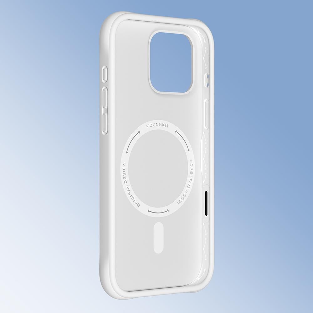 Apple iPhone 16 Pro Max Kılıf M-safe Şarj Özellikli Youngkit Macaroon Serisi Kapak