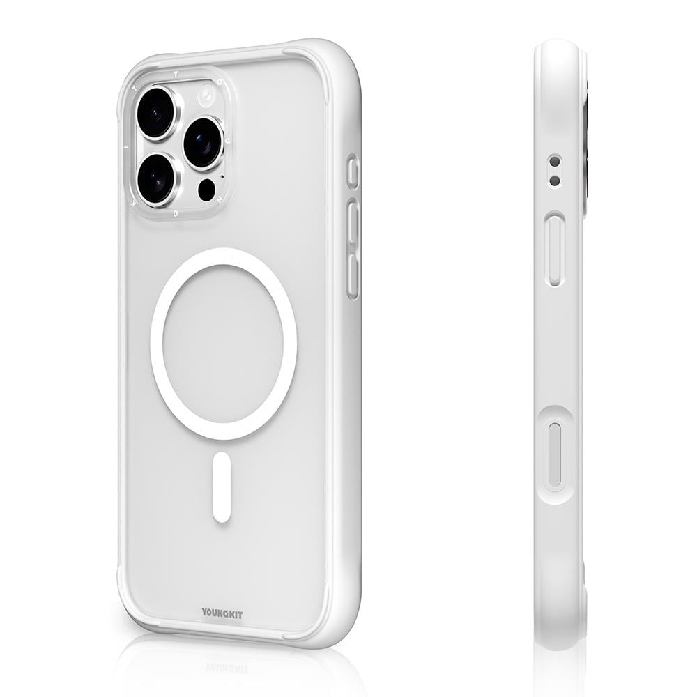 Apple iPhone 16 Pro Max Kılıf M-safe Şarj Özellikli Youngkit Macaroon Serisi Kapak