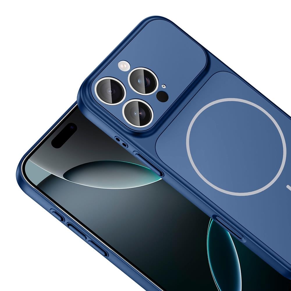 Apple iPhone 16 Pro Max Kılıf Zore M-Safe Şarj Özellikli Kamera Korumalı Formen Kapak