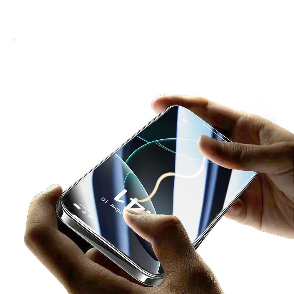 Apple iPhone 16 Pro Zore 3D Mobi HD Temperli Cam Ekran Koruyucu + Kolay Uygulama Aparatı