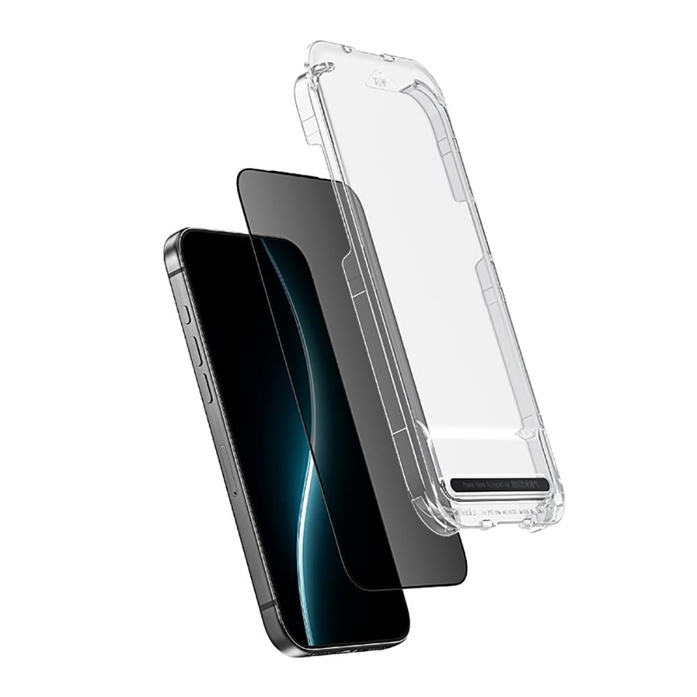 Apple iPhone 17 Air Hidrofobik Ve Oleofobik Özellikli Benks 0.3mm Privacy Air Shield Ekran Koruyucu 10'lu Paket